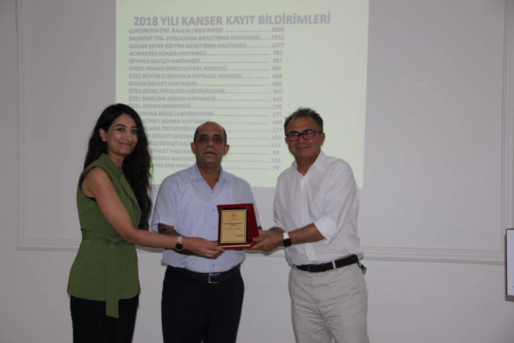 Balcalı Kanser Kayıt Birimi En Yüksek Veri Sağlayan Birimi 